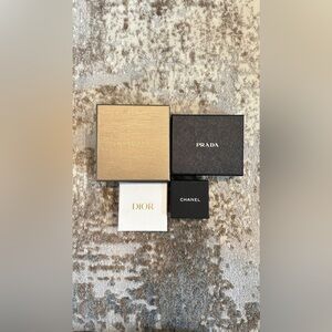 Authentic Bvlgari Prada Dior Chanel empty boxes bundle sale